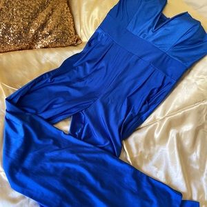 Royal Blue Jumpsuit